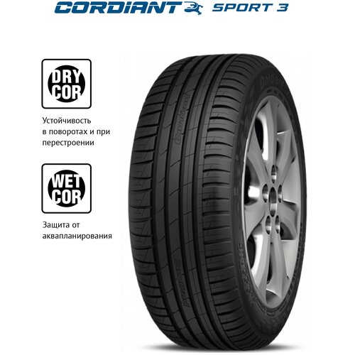 Cordiant Sport 3 205/55 R16 91V летняя фото