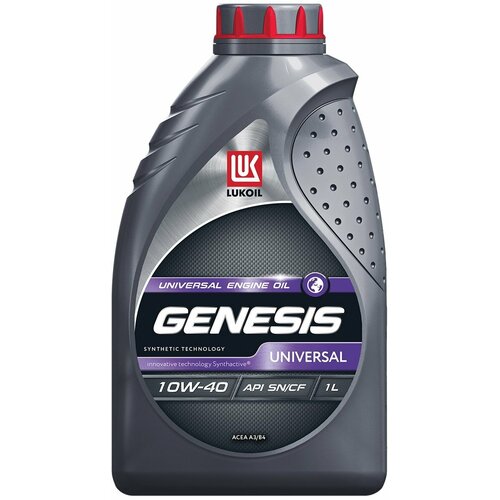 Полусинтетическое моторное масло ЛУКОЙЛ Genesis Universal 10W-40, 1 л фото