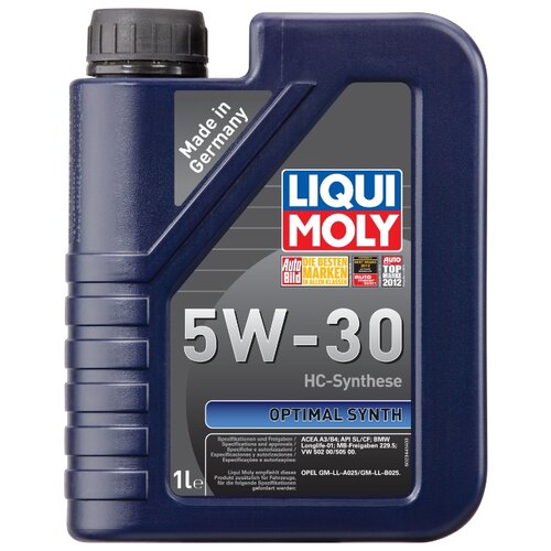 Полусинтетическое моторное масло LIQUI MOLY Optimal Synth 5W-30, 1 л фото