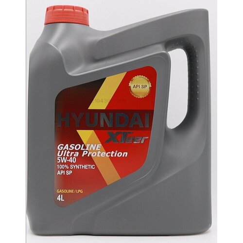 Масло моторное Hyundai XTeer Gasoline Ultra Protection 5W40 4л фото