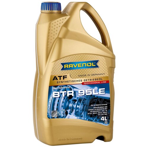 Масло трансмиссионное RAVENOL ATF BTR 95LE, 10W, 4 л, 1 шт. фото