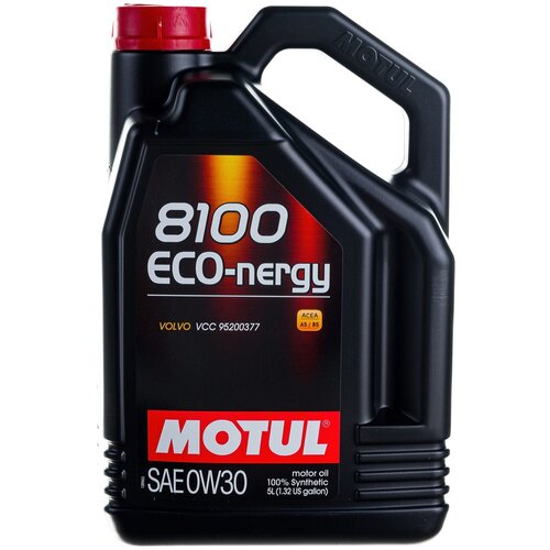 Синтетическое моторное масло Motul 8100 Eco-nergy 0W30, 5 л, 1 шт. фото