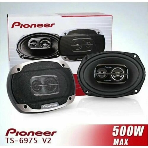 Авто Акустика Pioneer TS-6975V2 колонки в автомобиль, 3 полосы, 92 дБ, 80 Вт номинальная мощность фото