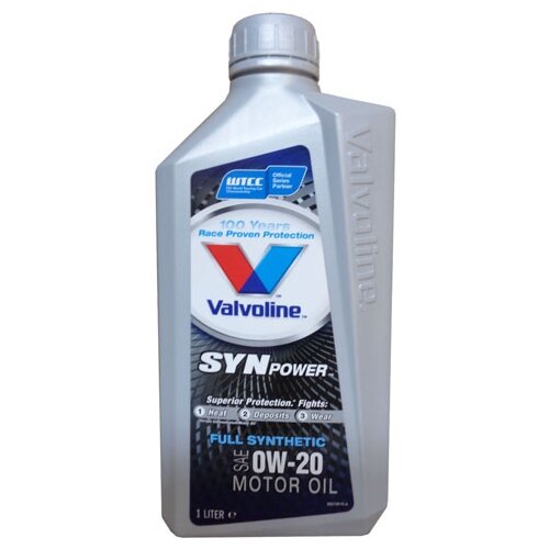 Синтетическое моторное масло VALVOLINE SynPower 0W-20, 1 л, 1 шт. фото