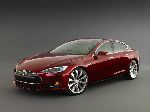 1 Avtomobil Tesla Model S foto şəkil