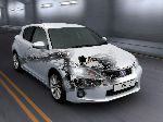 11 Авто Lexus CT F-sport хетчбэк 5-дзверы (1 пакаленне 2010 2013) фотаздымак