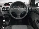 4 Авто Peugeot 206 Хетчбэк 5-дзверы (1 пакаленне [рэстайлінг] 2002 2009) фотаздымак