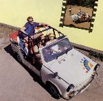 4 Машина Trabant 1.1 Кабриолет (1 муун 1989 1991) сүрөт