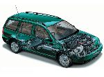 6 Bíll Volkswagen Bora Variant vagn (1 kynslóð 1998 2005) mynd