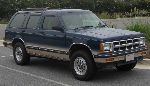 13 Auto Chevrolet Blazer Offroad (4 põlvkond 1995 1997) foto
