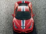 10 Avtomobil Ferrari 458 Italia kupe 2-qapı (1 nəsil 2009 2015) foto şəkil