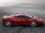 9 Carr Ferrari 458 Italia coupe 2-doras (1 giniúint 2009 2015) grianghraf