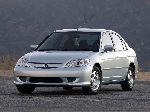 26 汽车 Honda Civic 轿车 4-门 (7 一代人 [重塑形象] 2003 2005) 照片