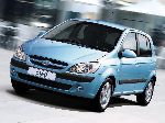 2 Авто Hyundai Getz Хетчбэк 3-дзверы (1 пакаленне [рэстайлінг] 2005 2011) фотаздымак